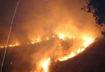 Lai Châu: Cháy rụi một bản người Mông