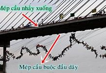 Góc xiên giúp 245 người Brazil thoát chết khi nhảy cầu cùng lúc