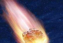 Thiên thạch khổng lồ đang lao về hướng trái đất