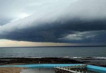 Mây bão bao trùm Sydney Mây bão bao trùm Sydney