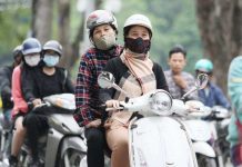 Không khí lạnh tăng cường gây mưa tại nhiều khu vực trên cả nước