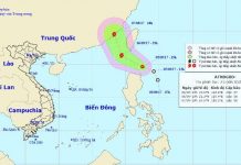 Áp thấp nhiệt đới khả năng mạnh thành bão đang hướng vào Biển Đông Áp thấp nhiệt đới khả năng mạnh thành bão đang hướng vào Biển Đông