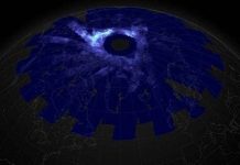 Đám mây phát sáng kỳ lạ trong đêm Đám mây phát sáng kỳ lạ trong đêm