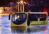 Bắt đầu thử nghiệm xe bus chạy dưới nước