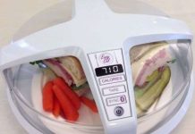 Máy đếm calo, đo chất béo cho bữa ăn