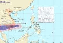 Chiều nay, áp thấp mới áp sát Nam Trung Bộ, Nam Bộ