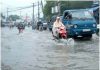 Mưa đầu mùa đã ngập