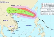 Bão số 2 giật cấp 13-14 và còn tiếp tục mạnh thêm