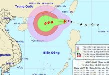 Bão Aere đã vào Biển Đông Bão Aere đã vào Biển Đông