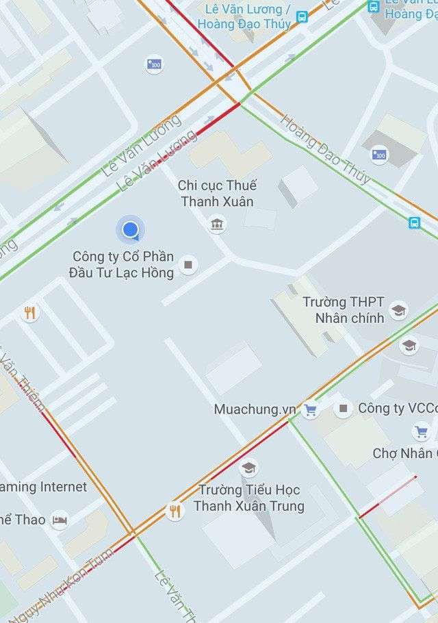 Người dùng Việt Nam đã có thể kiểm tra tình trạng tắc đường trên Google Maps