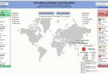 Bản đồ "sống" về dân số toàn cầu