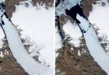 Đảo băng lớn nhất thế giới lang thang trên đại dương