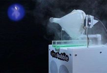 Truyền hình ảnh và mùi vị qua bong bóng xà phòng