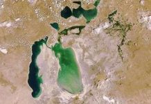 Biển hồ Aral đang thu hẹp nhanh chóng