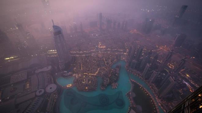 Sương mù huyền ảo ở Dubai
