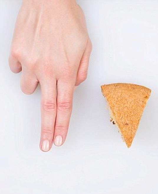 Mẹo dùng bàn tay đo khẩu phần thức ăn đủ cho một người