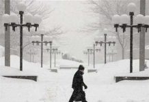 Bắc Mỹ tiếp tục chìm trong bão tuyết và lốc xoáy Bắc Mỹ tiếp tục chìm trong bão tuyết và lốc xoáy