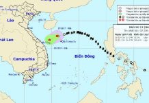 Bão số 13 suy yếu thành áp thấp nhiệt đới