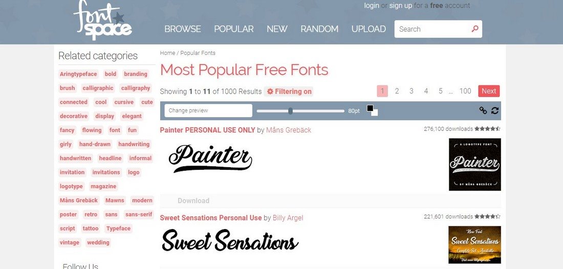 10 thư viện cung cấp font chữ miễn phí tốt nhất dành cho Designer
