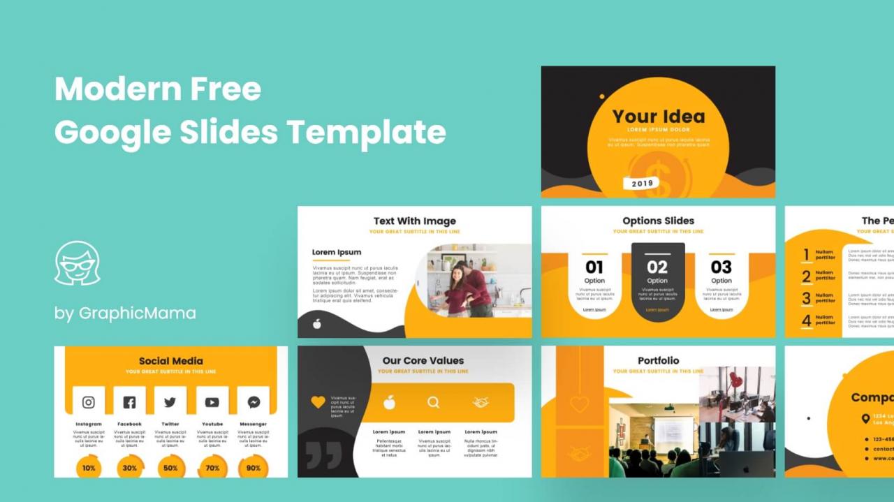 10 Mẫu template thuyết trình miễn phí cho Google Slide