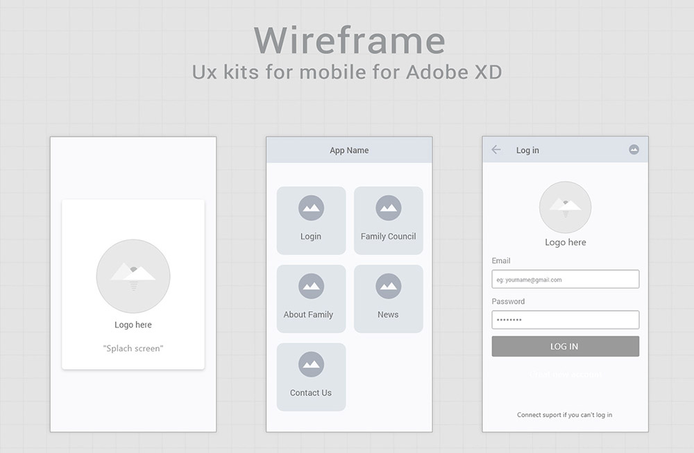 20 Bộ UI Kit thiết kế giao diện miễn phí dành cho Adobe XD