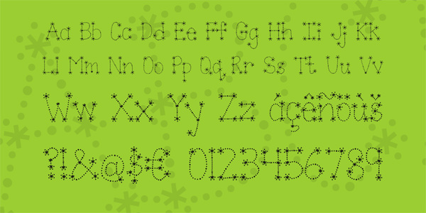 20 phông chữ miễn phí để thiết kế cho Giáng sinh