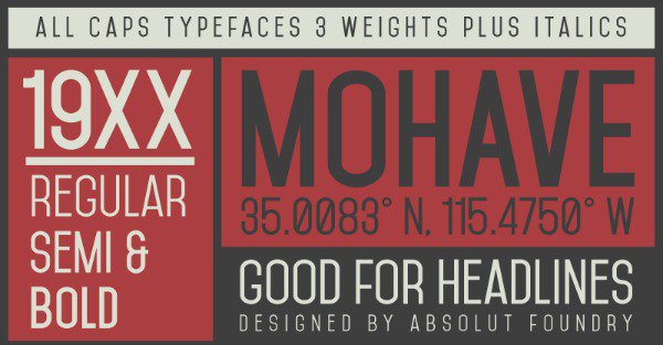 15 phông chữ Sans Serif miễn phí cho một thiết kế hiện đại