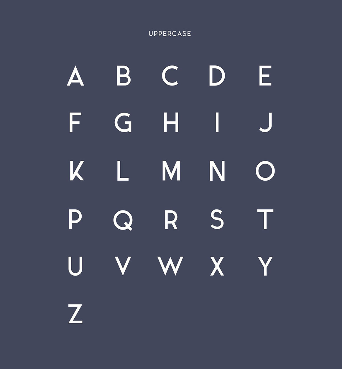 21 Font ấn tượng và phong cách tối giản
