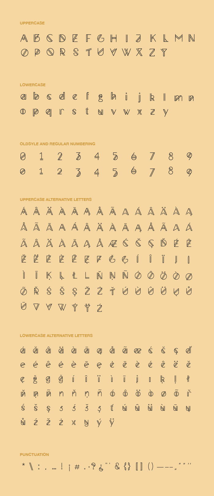 21 Font ấn tượng và phong cách tối giản