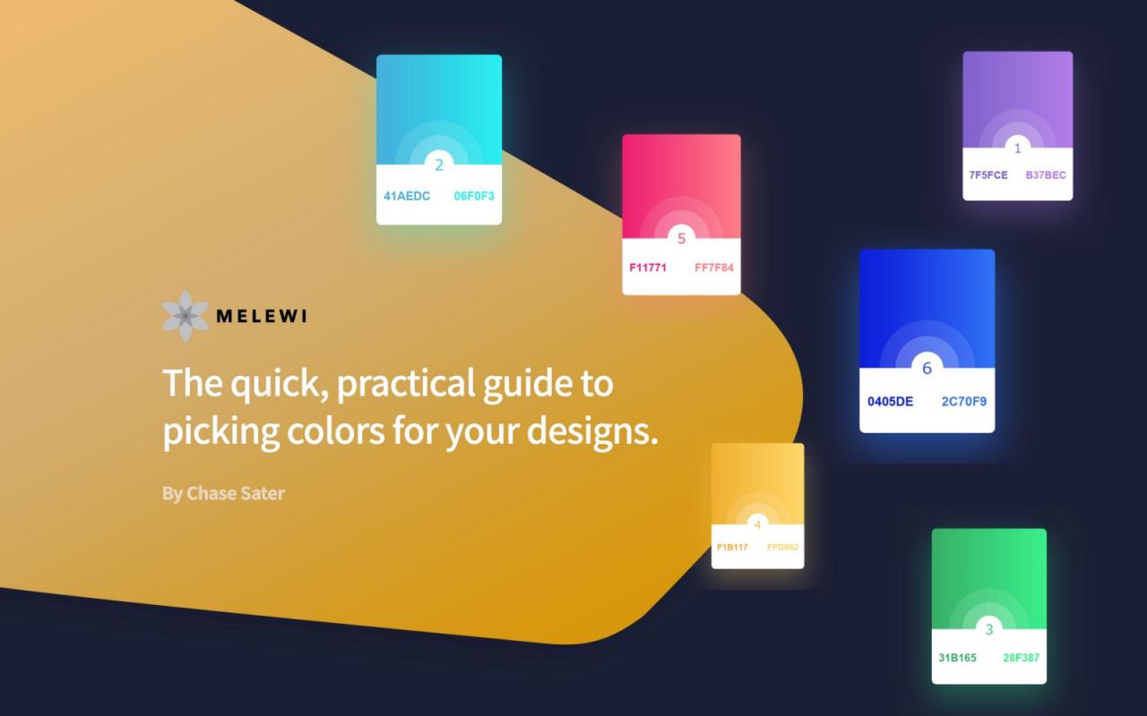 Hướng dẫn nhanh chóng, thiết thực cách để chọn màu cho thiết kế của bạn