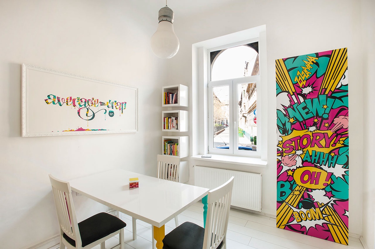 Sáng tạo với Pop art trong thiết kế