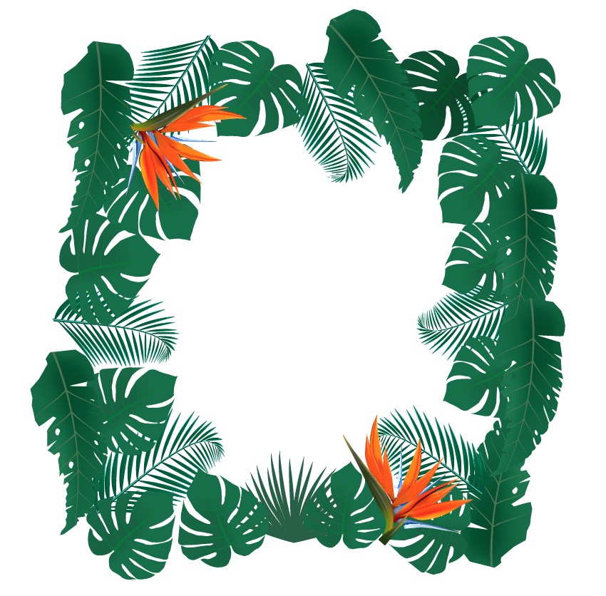 Hướng dẫn thiết kế Background phong cách Tropical trong Illustrator