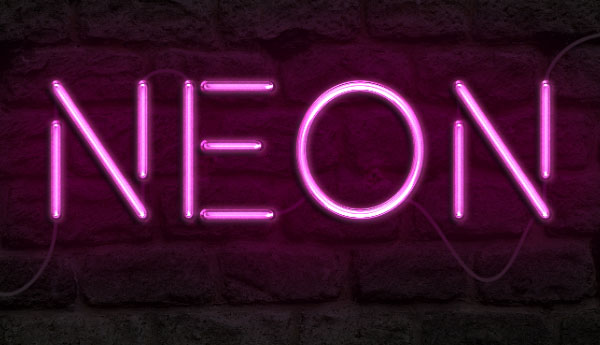 Cách tạo hiệu ứng văn bản phát sáng màu Neon trong Photoshop