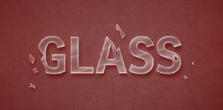 Cách tạo nhanh hiệu ứng Văn bản thuỷ tinh bị vỡ trong Photoshop