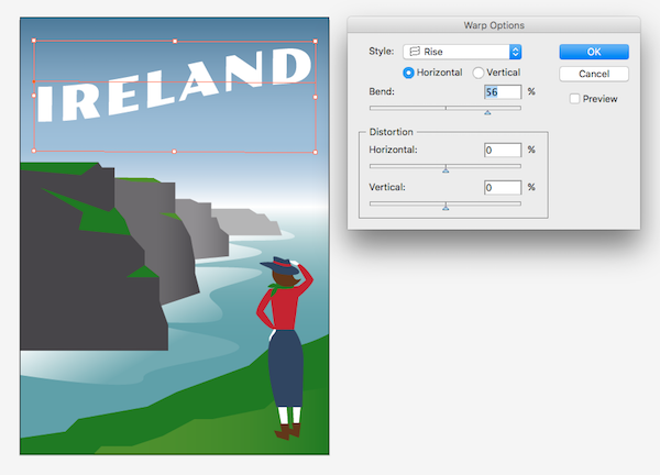 Cách thiết kế Poster du lịch theo phong cách cổ điển bằng Adobe Illustrator và Photoshop