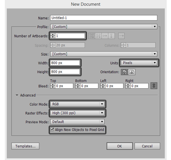 Hiểu về hệ thống lưới trong Adobe Illustrator
