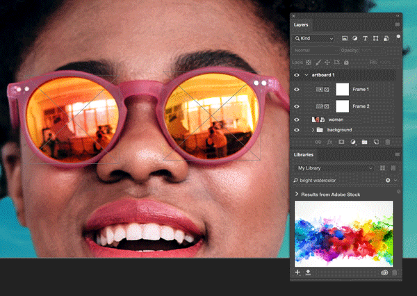 Cách sử dụng Frame tool trong Photoshop - Một công cụ mới trong Photoshop CC 2019