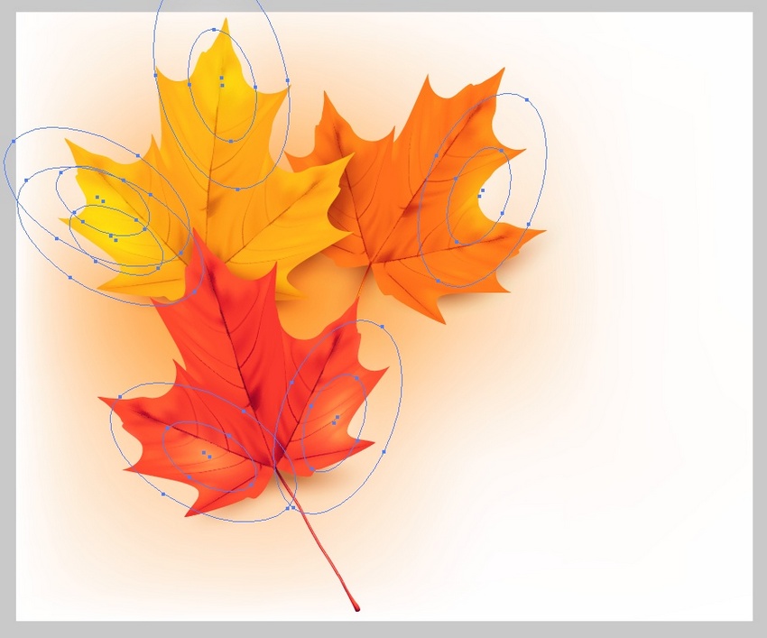 Cách vẽ lá phong mùa thu trong Photoshop