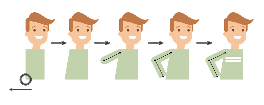 Cách vẽ người đơn giản trong Adobe Illustrator