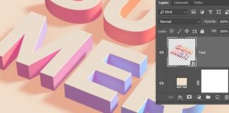 Tạo văn bản 3D đầy màu sắc