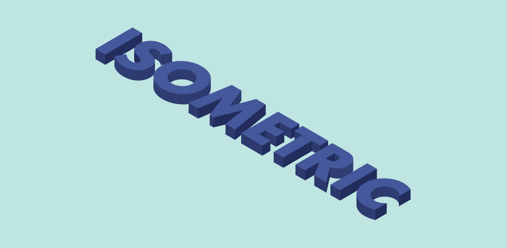 Cách sử dụng Illustrator để tạo Typography Isometric
