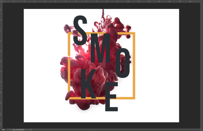 Hướng dẫn tạo chữ lồng khói huyền ảo trong Photoshop