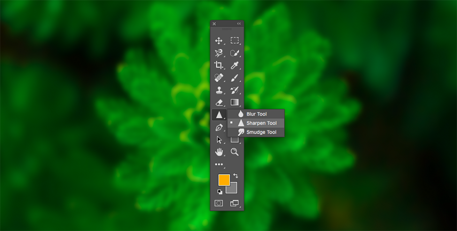 Tìm hiểu về Blur Tool, Sharpen Tool và Smudge Tool trong Photoshop