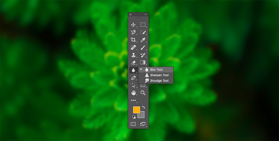 Tìm hiểu về Blur Tool, Sharpen Tool và Smudge Tool trong Photoshop