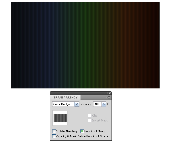 Cách tạo hiệu ứng ánh sáng bằng cách sử dụng Color Dodge trong Illustrator