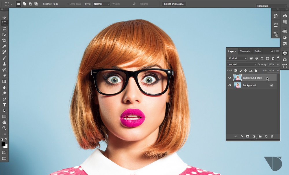 Sáng tạo hình ảnh chân dung vui nhộn bằng Face-Aware Liquify trong Photoshop