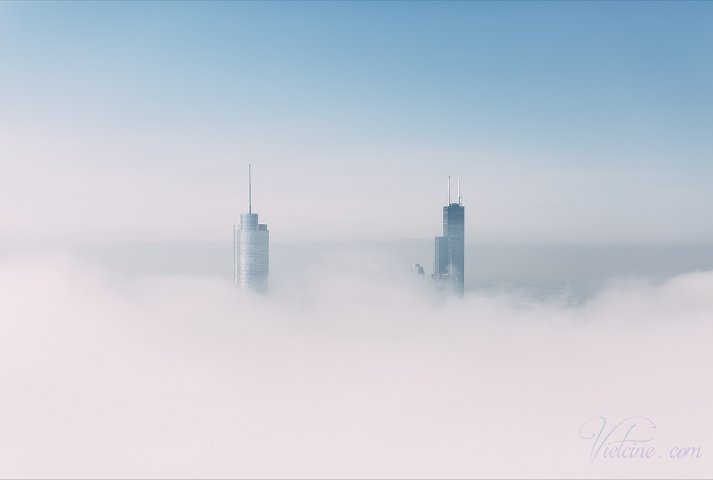 Chicago trong sương mù: Bộ ảnh của Michael Salisbury