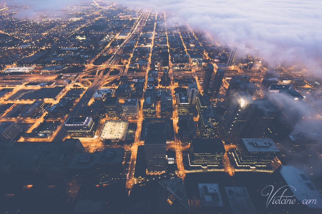 Chicago trong sương mù: Bộ ảnh của Michael Salisbury