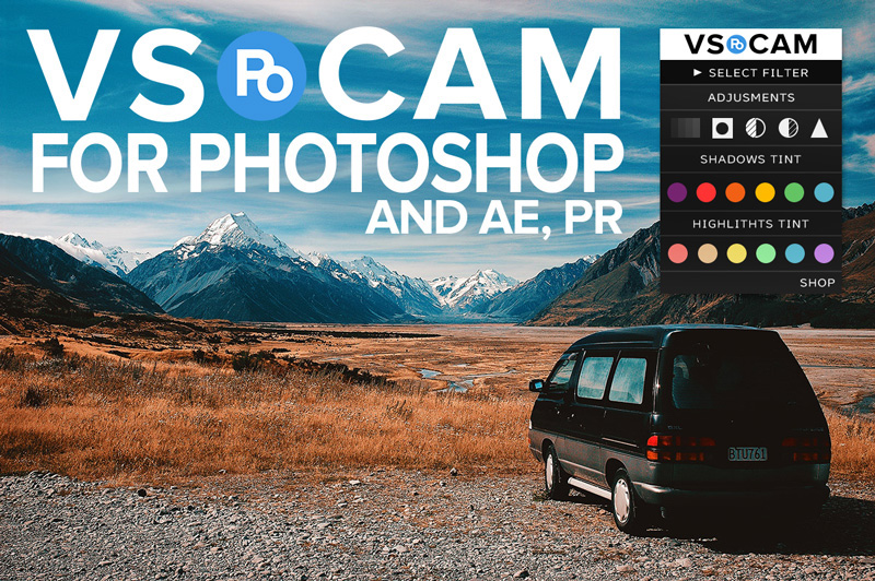 VSPO CAM Panel - Plugin tạo hiệu ứng màu dành cho Photoshop