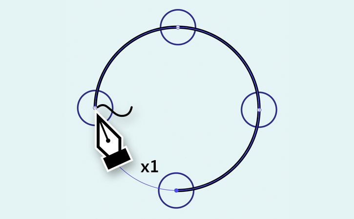 [Học Illustrator cơ bản] Bài 6: Vẽ và chỉnh sửa đường cong với công cụ Curvature